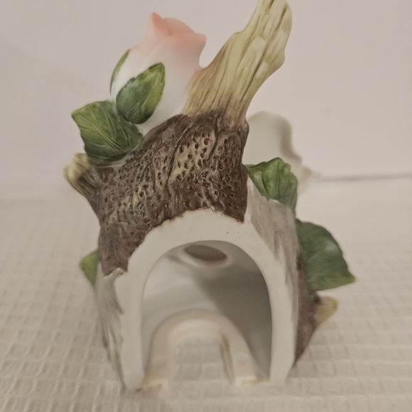 Porcelain Pink Rose Nightlight, home deco, bedroom lite, kitchen lite, hall lite - Picture 3 of 9